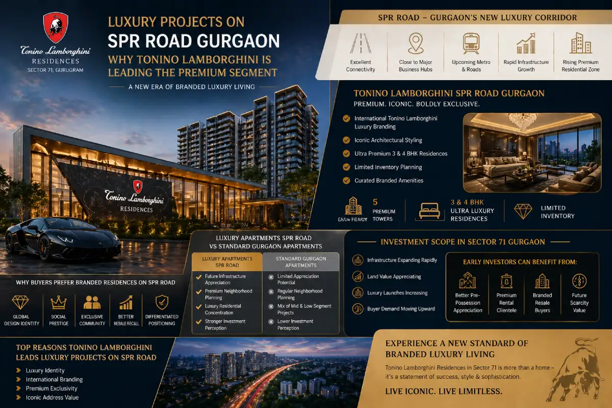 Luxury Projects on SPR Road Gurgaon