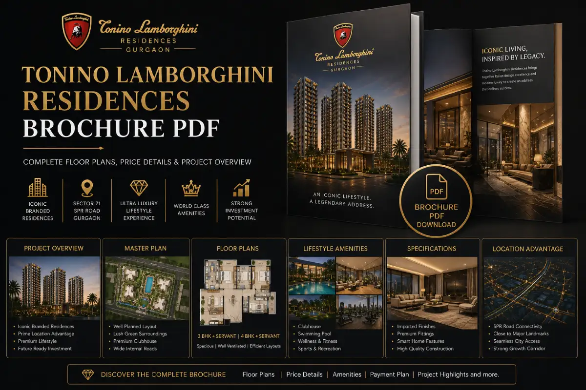 Tonino Lamborghini Residences Brochure PDF Gurgaon