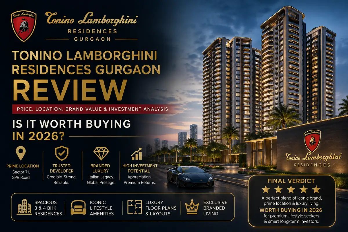 Tonino Lamborghini Residences Gurgaon Review