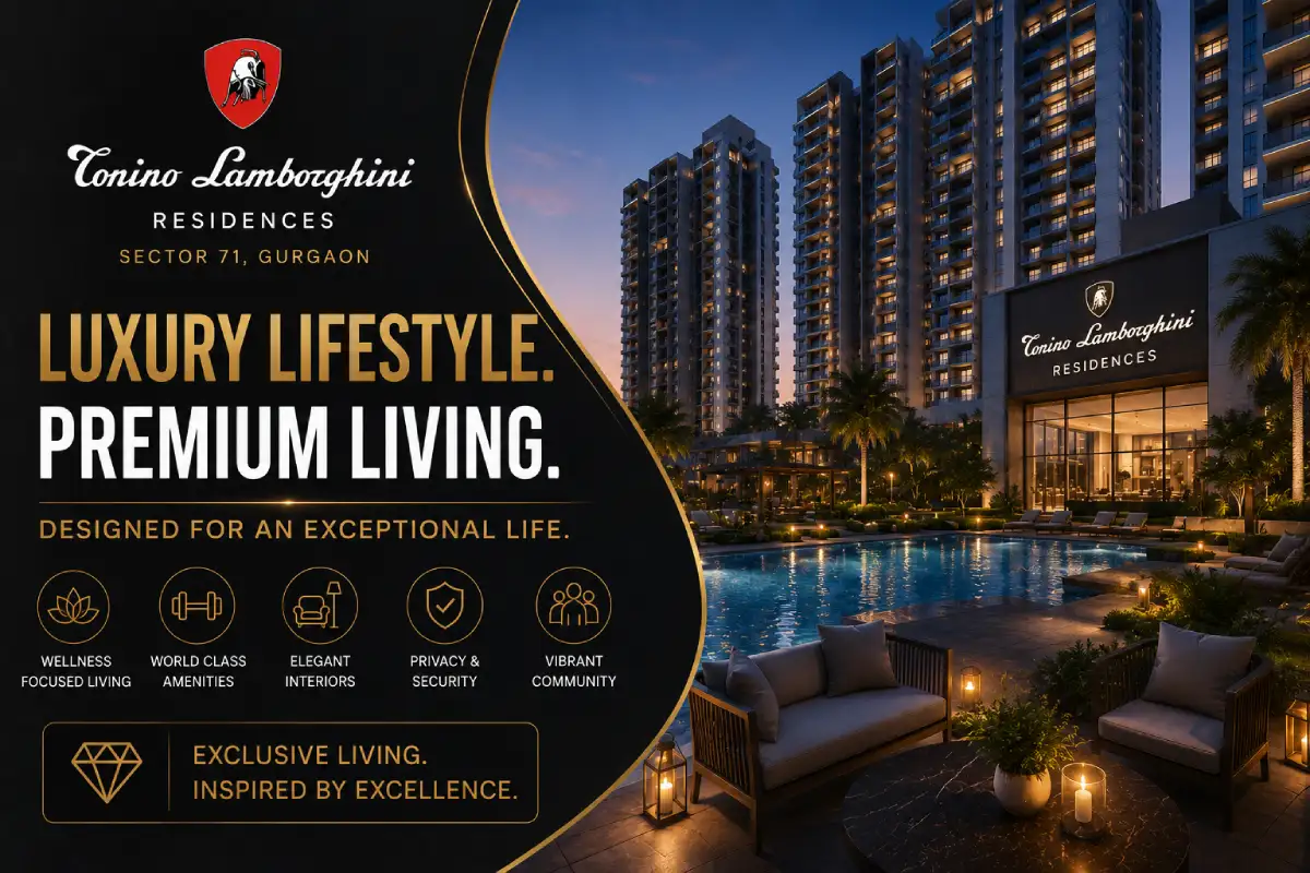 Tonino Lamborghini Residences Luxury Lifestyle Gurgaon