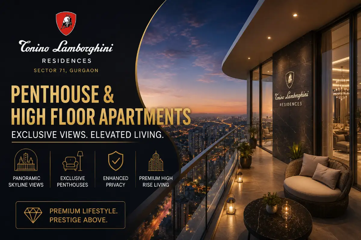 Tonino Lamborghini Residences Penthouse Gurgaon