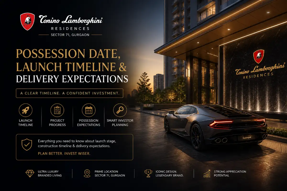Tonino Lamborghini Residences Possession Date Gurgaon