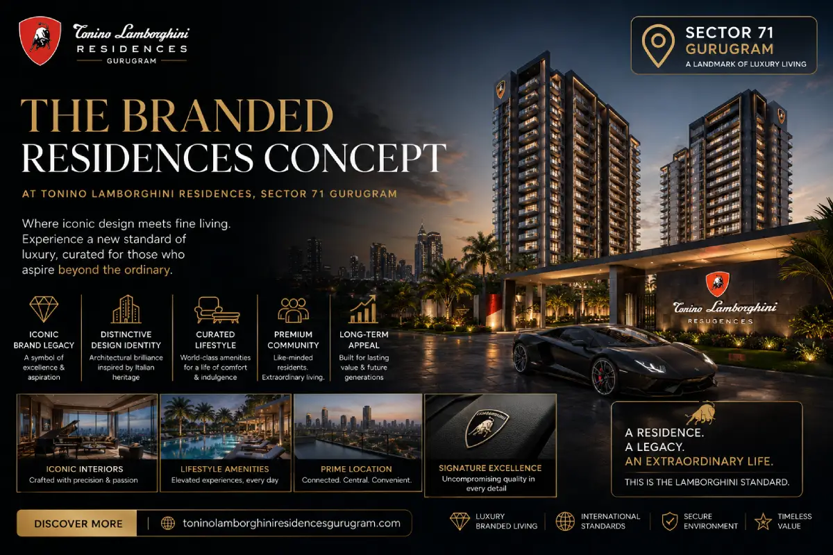 Tonino Lamborghini Residences Branded Residences Concept