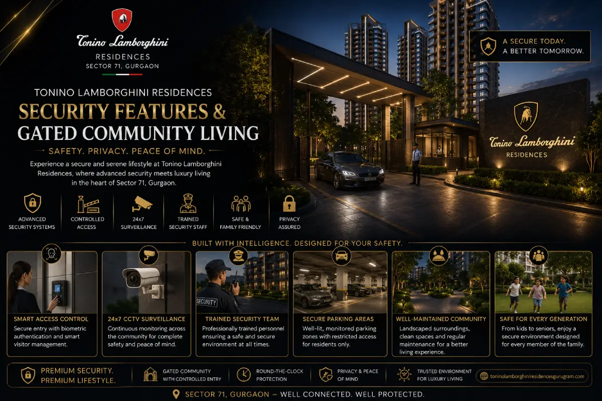  Tonino Lamborghini Residences Security Features