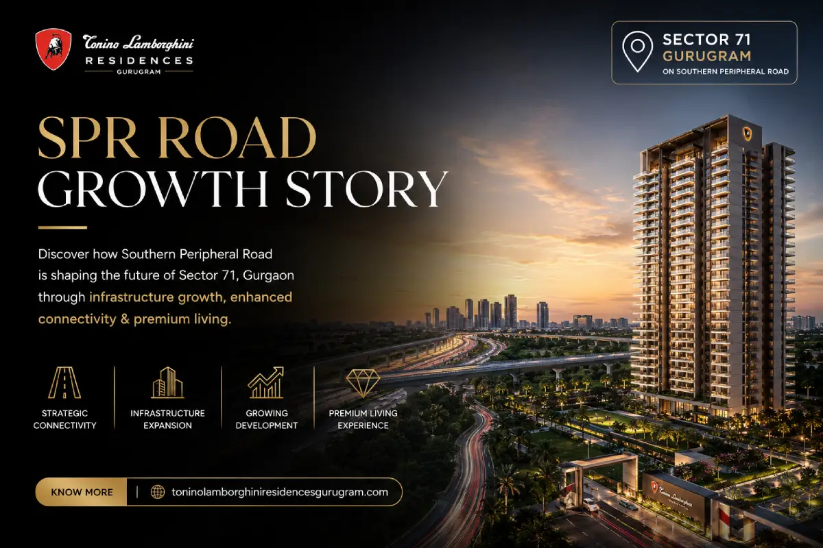Tonino Lamborghini Residences SPR Road Growth