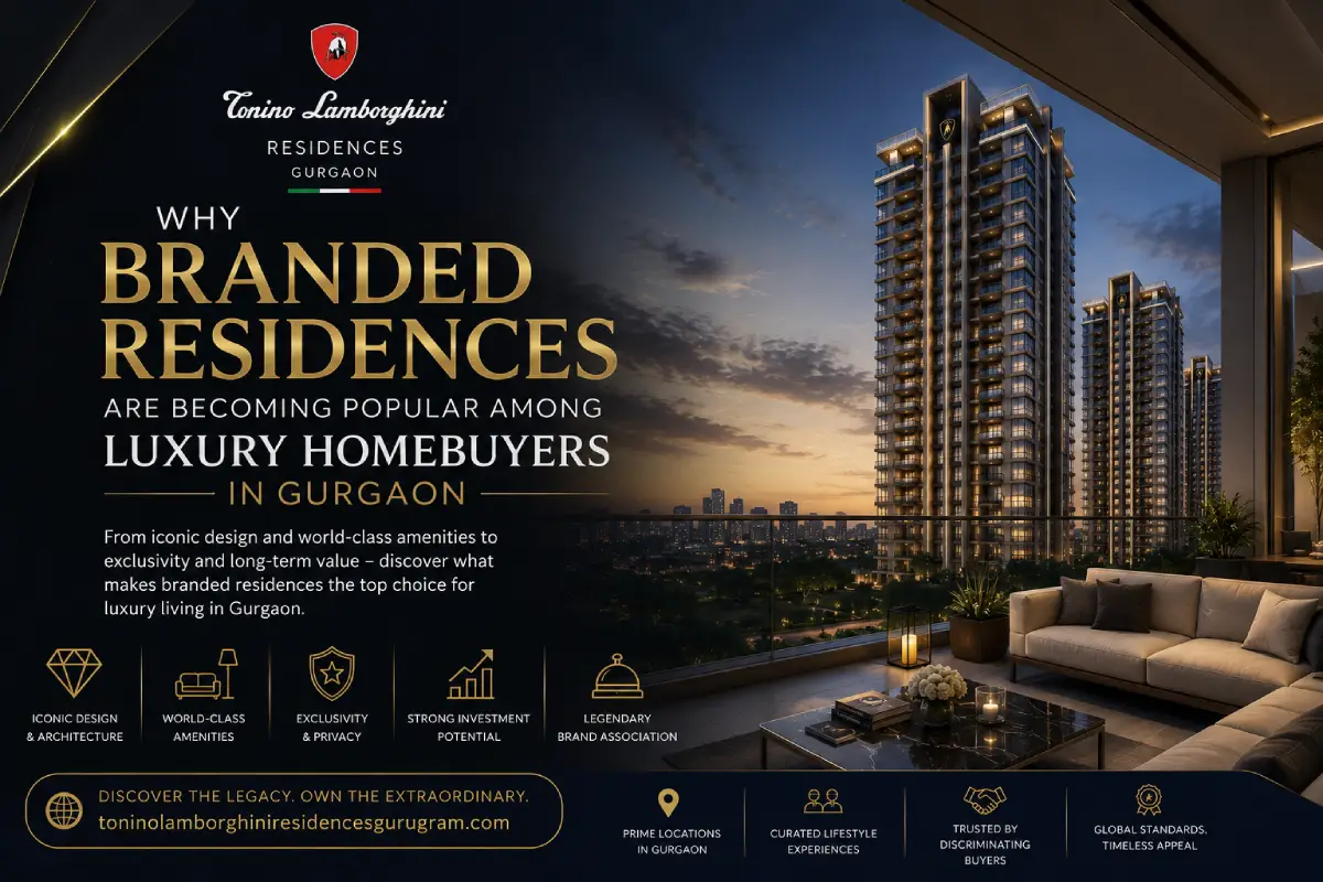 Why Branded Residences Are Popular in Gurgaon